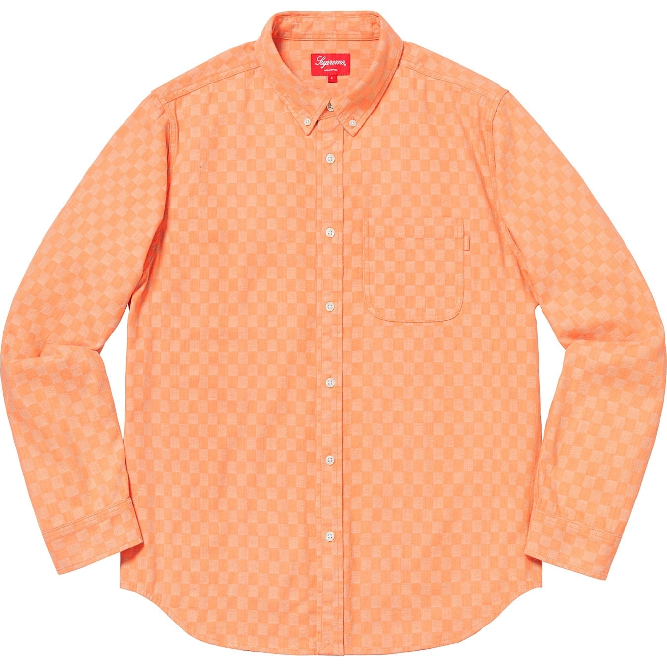 Checkered Denim Shirt view 3
